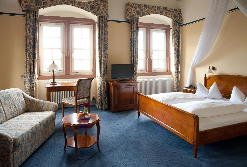 Schlosshotel Hirschhorn Szoba fotó
