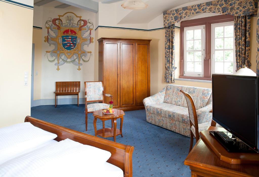 Schlosshotel Hirschhorn Szoba fotó