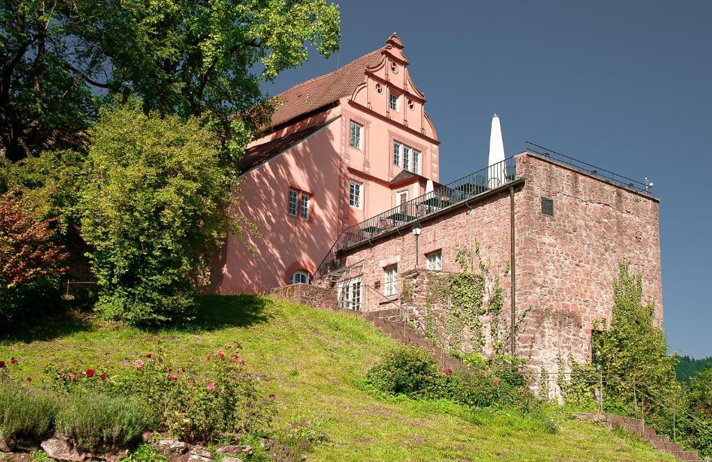 Schlosshotel Hirschhorn Kültér fotó
