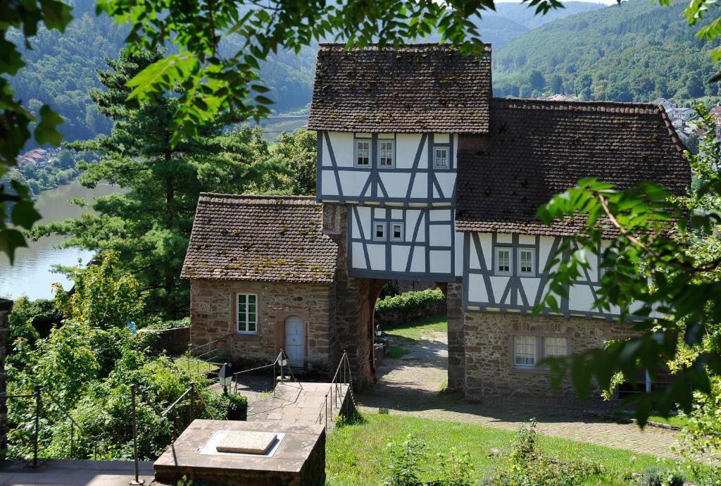 Schlosshotel Hirschhorn Kültér fotó